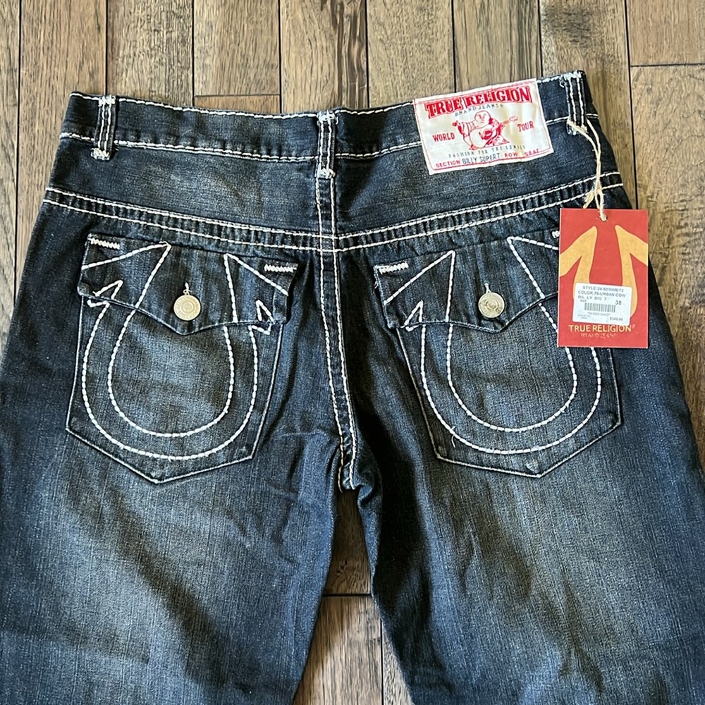 True Religion Billy SuperT jeans size 38 NWT - Picture 5 of 11
